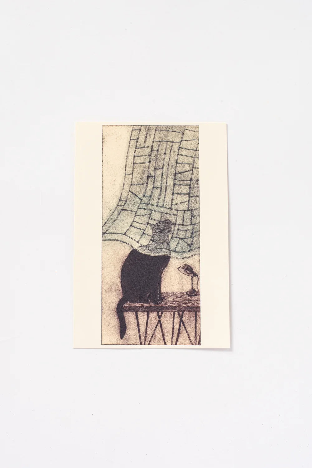 Illustrated Black Cat Cards