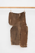 Kakishibu Fabric Remnants with Bold Stitching