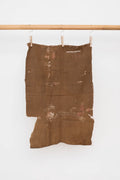 Kakishibu Fabric Remnants with Bold Stitching